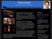 Tablet Screenshot of hilanwarshaw.com